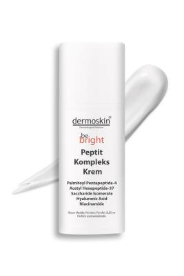 dermoskin be bright moisturizer product image, dermoskin peptide complex moisturizer 33ml Dermoskin Be Bright Peptide Complex Moisturizer | 33ml Dermoskin Be Bright Moisturizer - Peptide Complex 33ml dermoskin, moisturizer, peptide-complex, skin-care, hydration, anti-aging, healthy-skin, travel-size, ai-generated, cosmetic