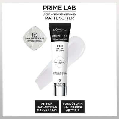 loreal paris prime lab matte makeup base, loreal paris matte makeup base 30 ml, matte makeup primer for oily skin Loreal Paris Prime Lab Matte Makeup Base - 30 ml Loreal Paris Matte Makeup Base - 30 ml loreal-paris, matte-makeup-base, makeup-primer, oily-skin, makeup-wearers, cosmetic-base, skin-care, oil-control, foundation-enhancer, ai-generated