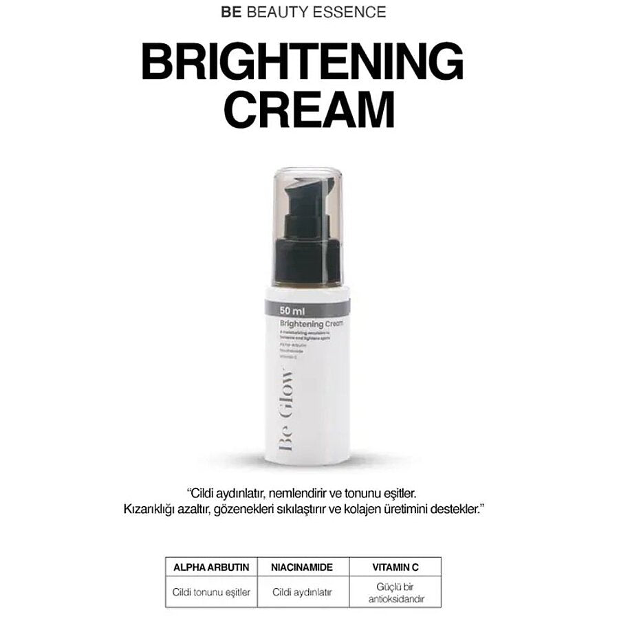Be Beauty Essence BeGlow Brightening Cream for Radiant Skin 50 ml