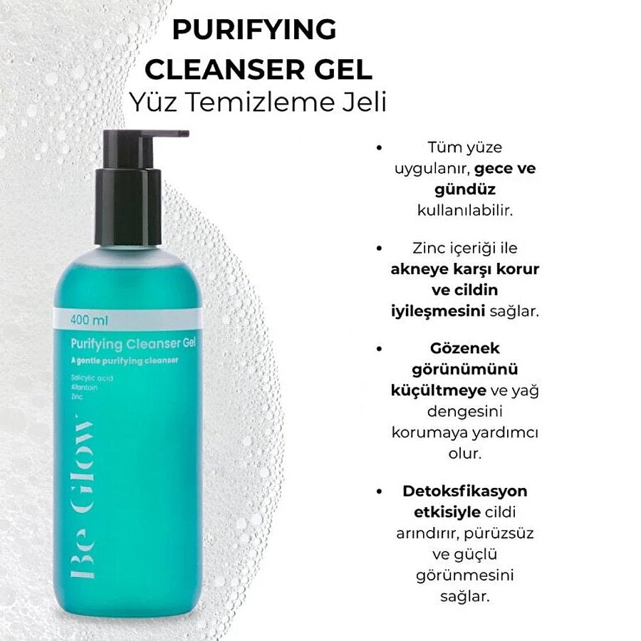 Be Beauty Essence BeGlow Purifying Cleanser Gel 400 ml