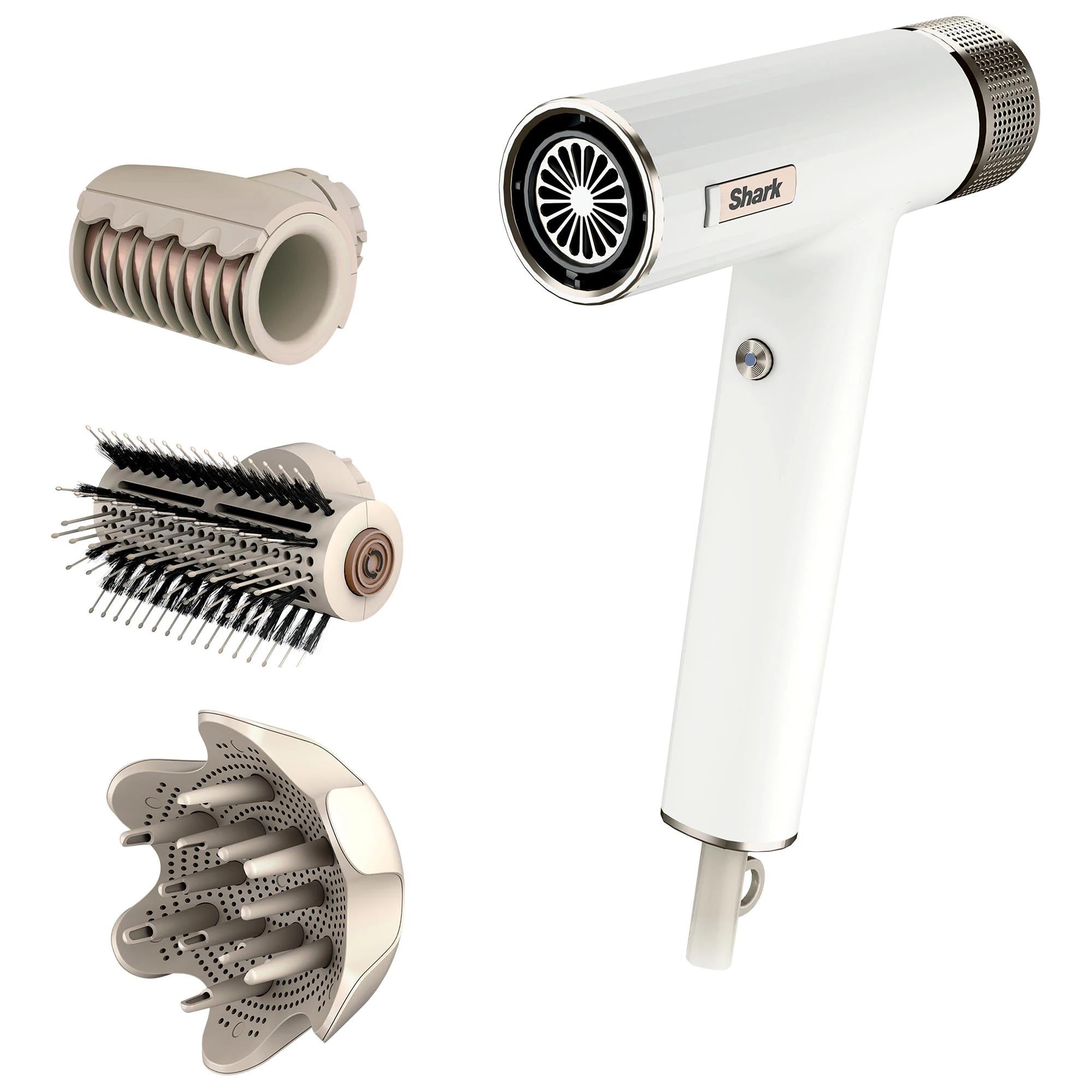 SpeedStyle RapidGloss High-Velocity Hair Dryer for Curly &amp; Coily Hair - Fast Drying, Minimizes Frizz &amp; Heat Damage SpeedStyle RapidGloss Hair Dryer for Curly &amp; Coily Hair High-Velocity Hair Dryer, Curly Hair Dryer, Coily Hair Dryer, Rapid Gloss Finisher, Fast Hair Drying, Hair Dryer, Curly Hair Care, Coily Hair Care, Hair Styling Tools, Frizz Reduction, Heat Protection, Lightweight Hair Dryer, Travel Hair Dryer, Hair Care for Curly Hair, Hair Care for Coily Hair