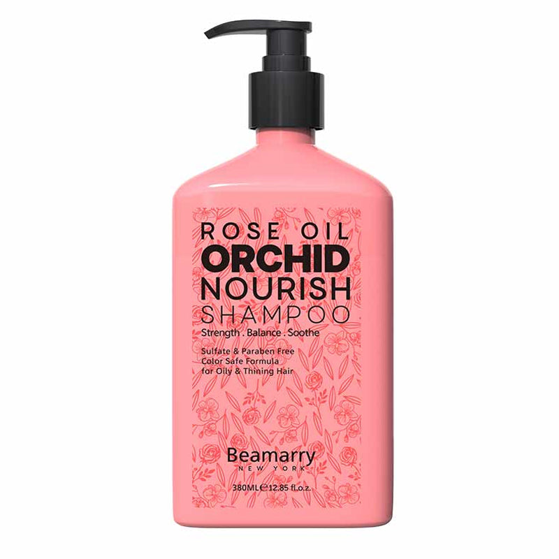 Beamarry Rose Oil & Orchid Nourishing Shampoo 380 ml