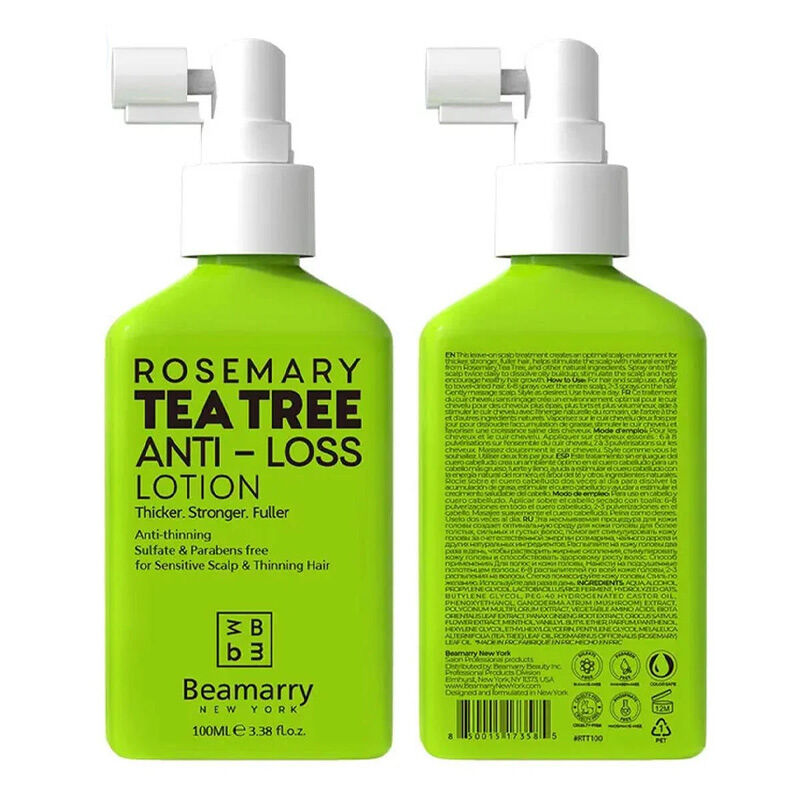 Beamarry Rosemary & Tea Tree Scalp Lotion for Fuller Hair 100 ml