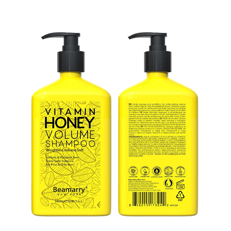 Beamarry Vitamin Honey Volume Shampoo for Fine Hair 380 ml