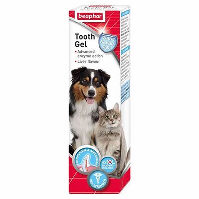 Beaphar Liver Flavored Dental Gel for Cats & Dogs 100g