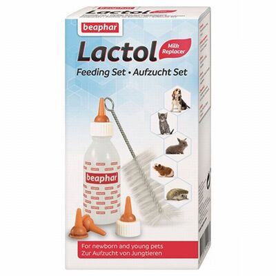 Beaphar Lactol Feeding Kitten and Small Breed Puppy Nursing Bottle Set