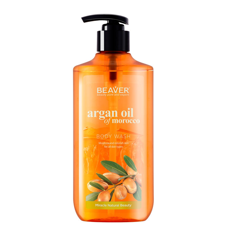 Beaver Argan Oil of Morocco Body Wash for Soft Skin 400 ml