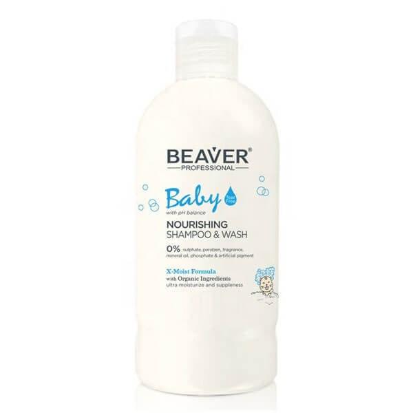 Beaver Baby Nourishing Shampoo for Gentle Cleansing 300 ml