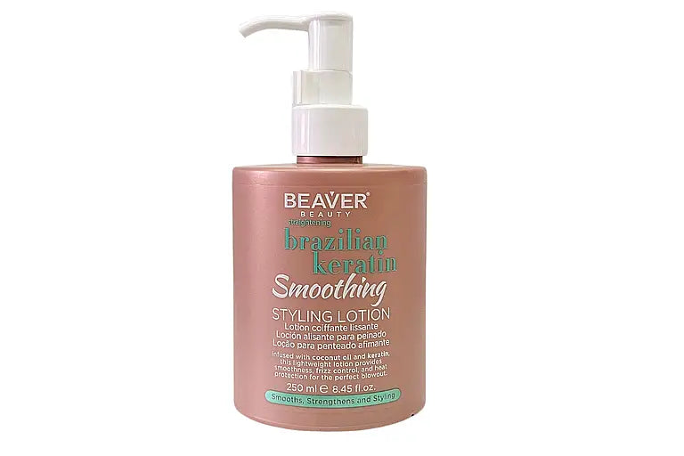 Beaver Brazilian Keratin Smoothing Styling Lotion 250 ml