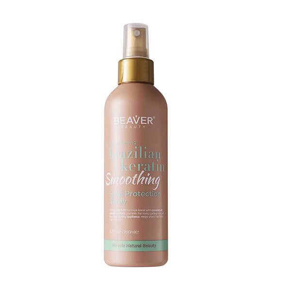 Beaver Brazilian Keratin Smoothing Heat Protection Spray 200 ml
