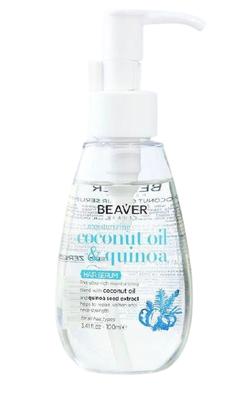 Beaver Coconut Oil &amp; Quinoa Hair Serum for Dry Hair 100ml