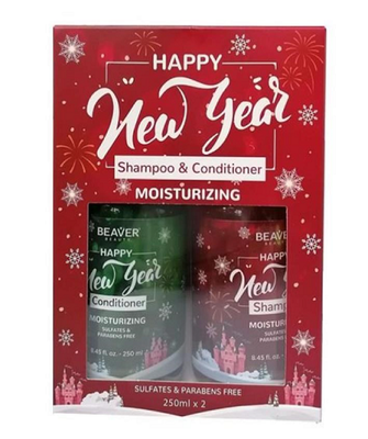 Beaver New Year Hair Care Set for Dry &amp; Damaged Hair