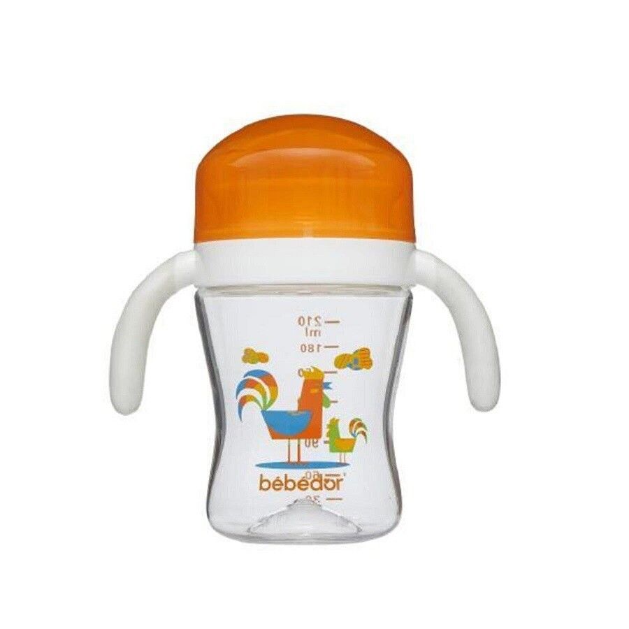 Bebedor Soft Spout Training Cup with Handles 270 ml