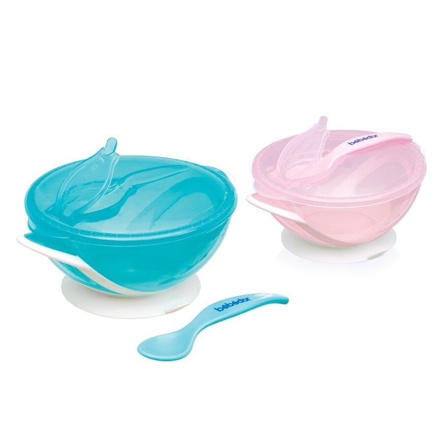 Bebedor Vacuum Suction Plate & Spoon Set for Easy Feeding
