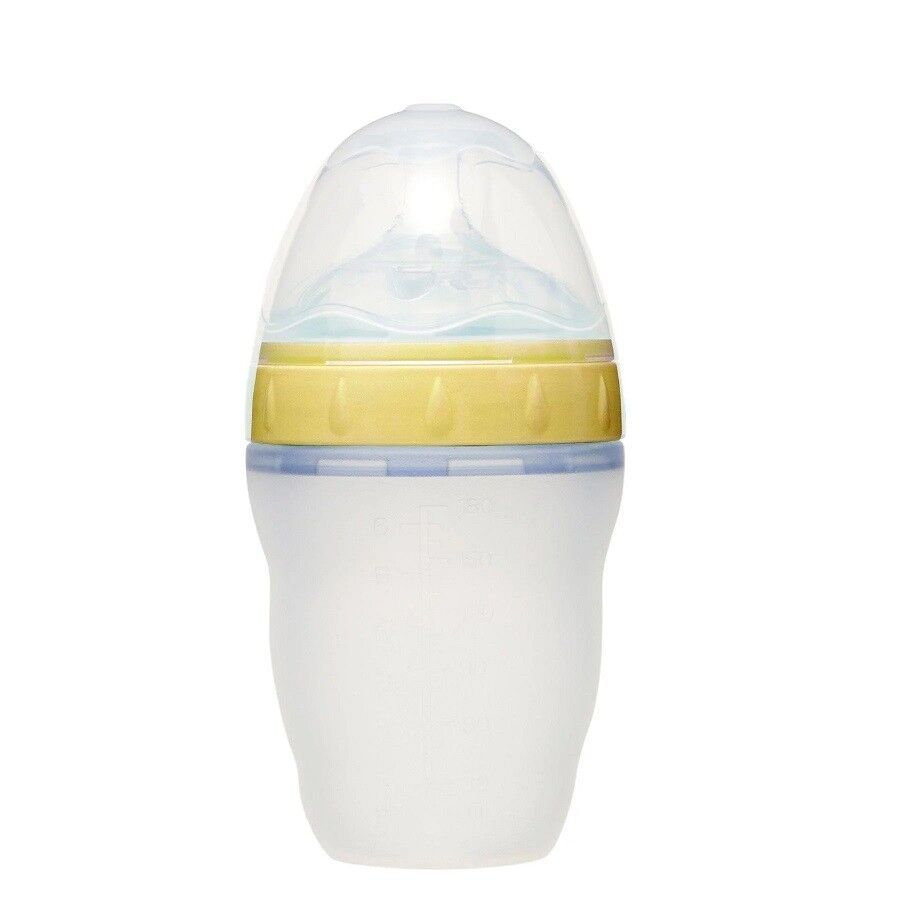 Bebedor Dual Anti-Colic Silicone Baby Bottle Medium Flow 180ml