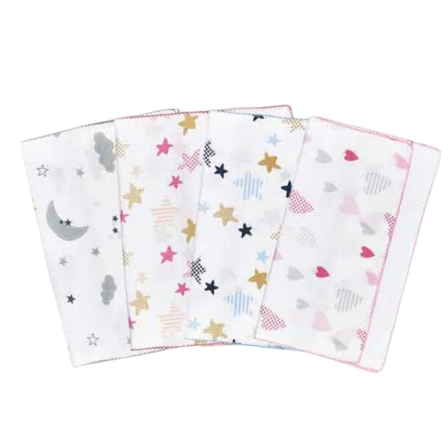 Sebi Prime Muslin Face and Back Cloth for Babies 1 Count
