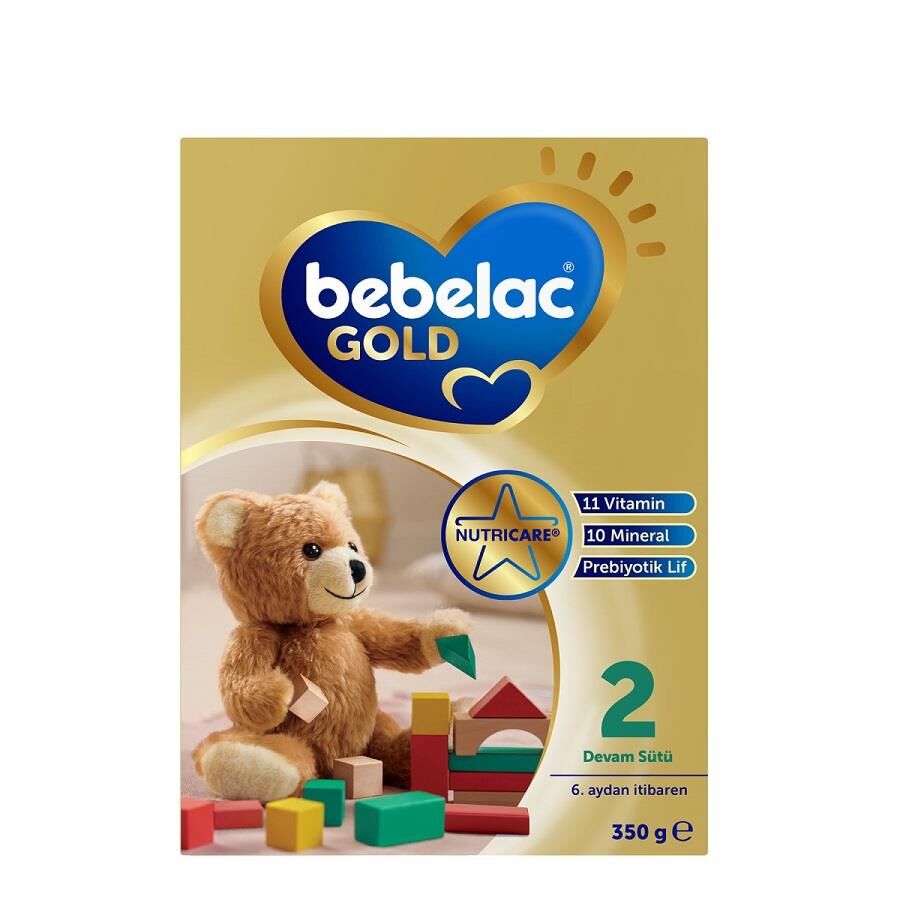 Bebelac Gold 2 Follow-on Milk Formula for 6+ Months 350g