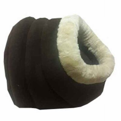 Bedspet Alaska Covered Cat Bed Dark Gray 47x40x38 cm