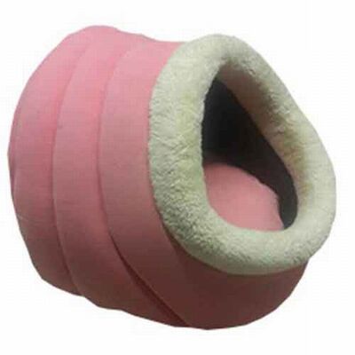 Bedspet Alaska Pink Cat Bed for Comfort and Warmth 47x40x38cm