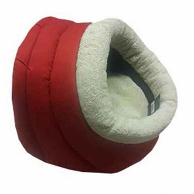 Bedspet Alaska Red Cat Bed Soft Ergonomic Design 47x40x38 cm