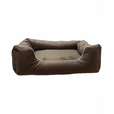 Bedspet Outdoor Dog Bed Durable Water-Resistant Brown 100x80 cm