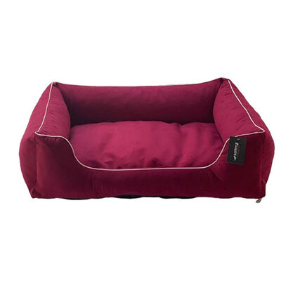 Bedspet Indoor Dog Bed Large Breed Comfort Red 100x80 cm