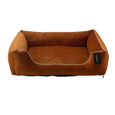 Bedspet Indoor Dog Bed Orange Comfortable Large 100x80 cm