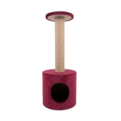 Bedspet Cat Scratching Platform M:11 Red 1 Count