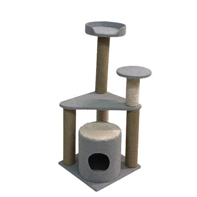 Bedspet Cat Scratching Platform M:6 Durable Gray Mat