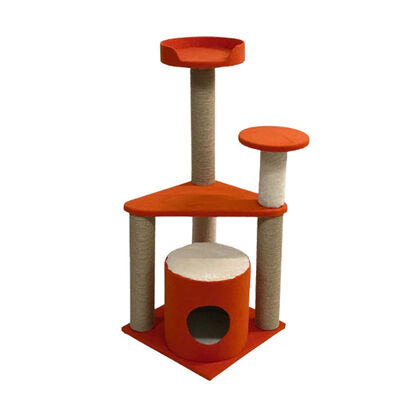 Bedspet Cat Scratching Platform M:6 Durable Orange Post