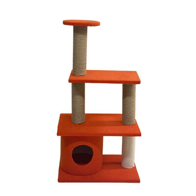 Bedspet Cat Scratching Platform M:9 Durable Orange Post