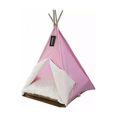 Bedspet Pink Pet Tent for Cats and Small Dogs 50x50x70 cm