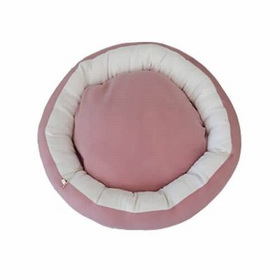 Bedspet Donut Pet Bed for Cats and Small Dogs Pink