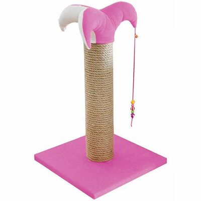 Bedspet Cat Scratching Post Durable Pink Surface 70 cm
