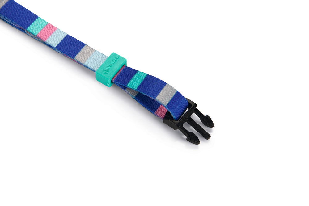 Beeztees Stripes Dog Collar Colorful Striped Pattern 20-30cm