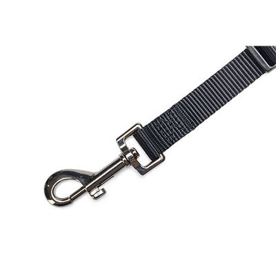 Beeztees Dog Safety Belt Adjustable Nylon Black Medium 80x2.5cm