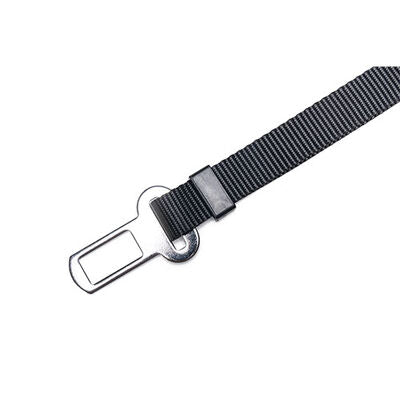 Beeztees Dog Safety Belt Adjustable Nylon Strap Black 55x1.5 cm