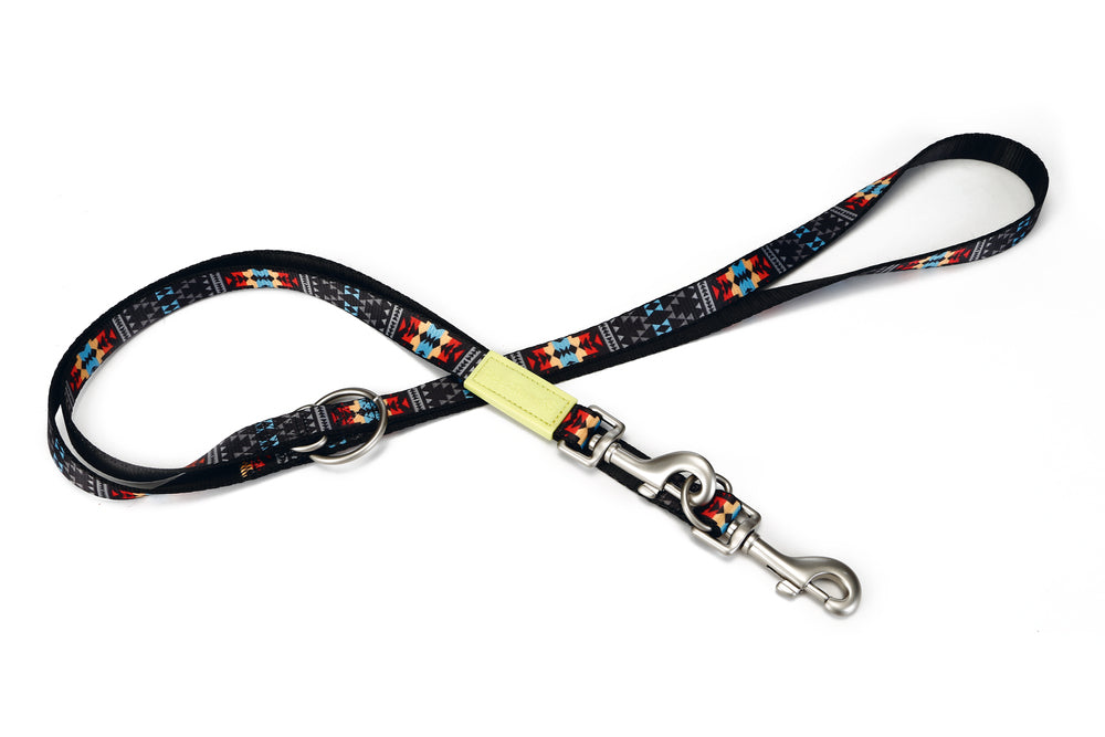 Beeztees Patterned Dog Training Leash Adjustable Nylon 200cm