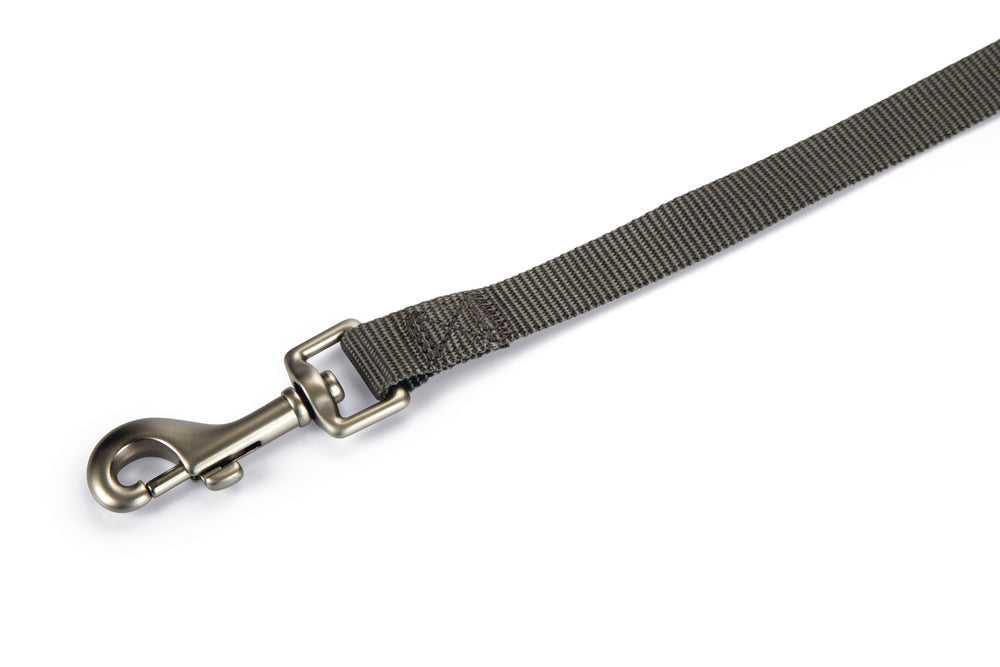 Beeztees Nylon Dog Leash Durable Training Lead Grey 120cm