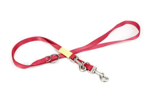Beeztees Adjustable Nylon Dog Leash Pink 200cm x 20mm