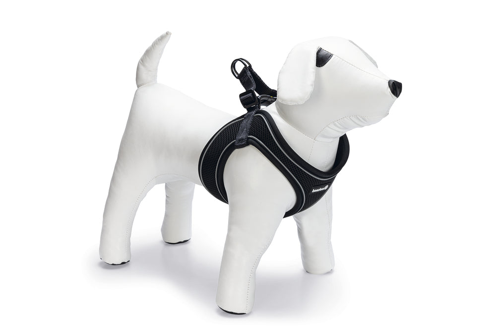 Beeztees Neoprene Step-In Dog Harness Black XS 30-35cm
