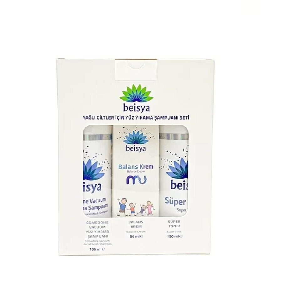 Beisya Oily Skin Cleansing Shampoo Set for Balanced Skin