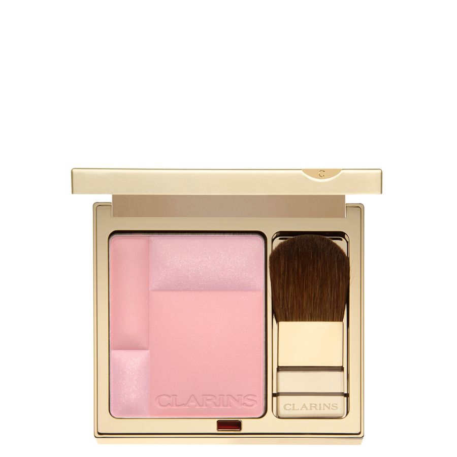 Clarins Blush Compact 01 Lovely Rose Radiant Powder Blush