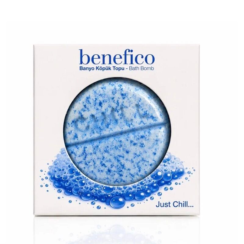 Benefico Chill Bath Bomb for Relaxing Spa Experience