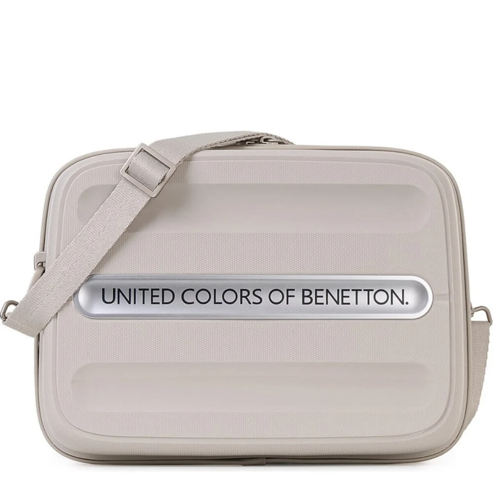 Benetton 1770 Makeup Bag Champagne Travel Organizer