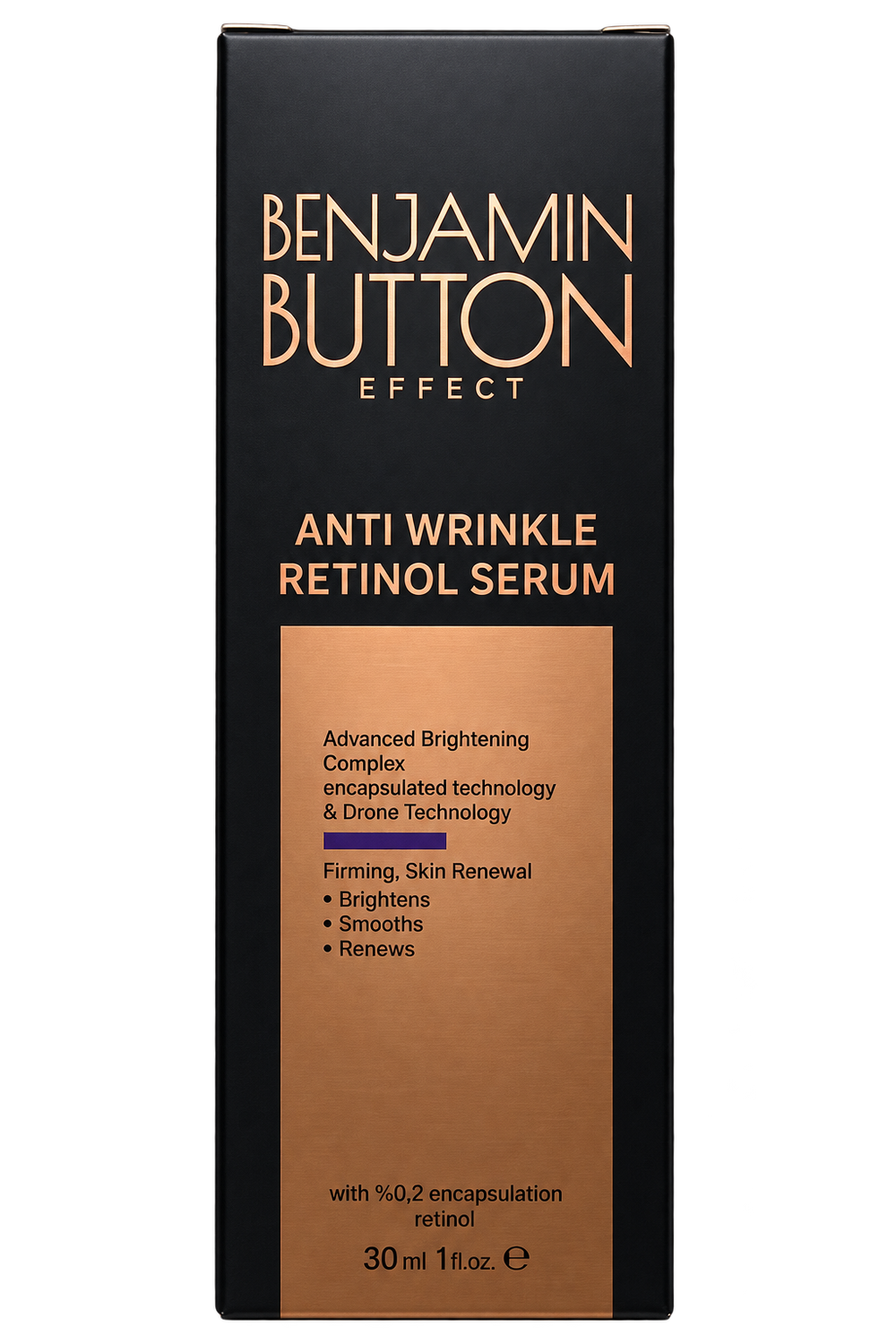 Benjamin Button Effect Retinol Serum for Smooth Skin 30 ml