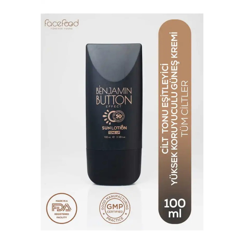 Benjamin Button Tone Up Brightening Sun Lotion SPF50 100 ml