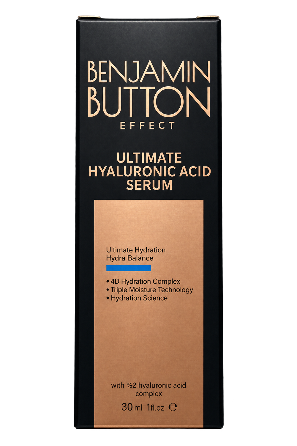 Benjamin Button Effect Hyaluronic Acid Serum for Hydration 30ml