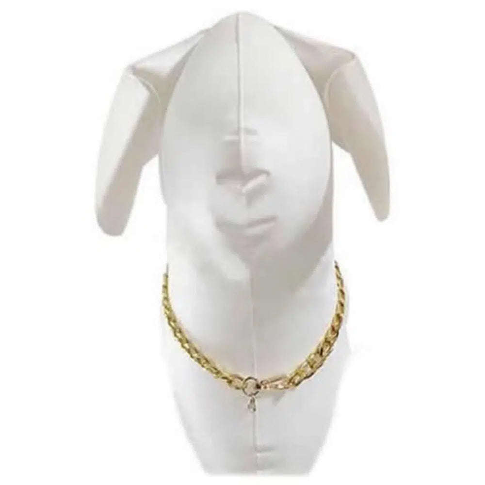 Benny Yellow Dog Collar Durable Adjustable Pet Accessory 45 cm