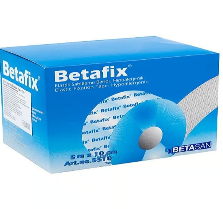 Betafix Flexible Medical Plaster Tape 10cm x 5m